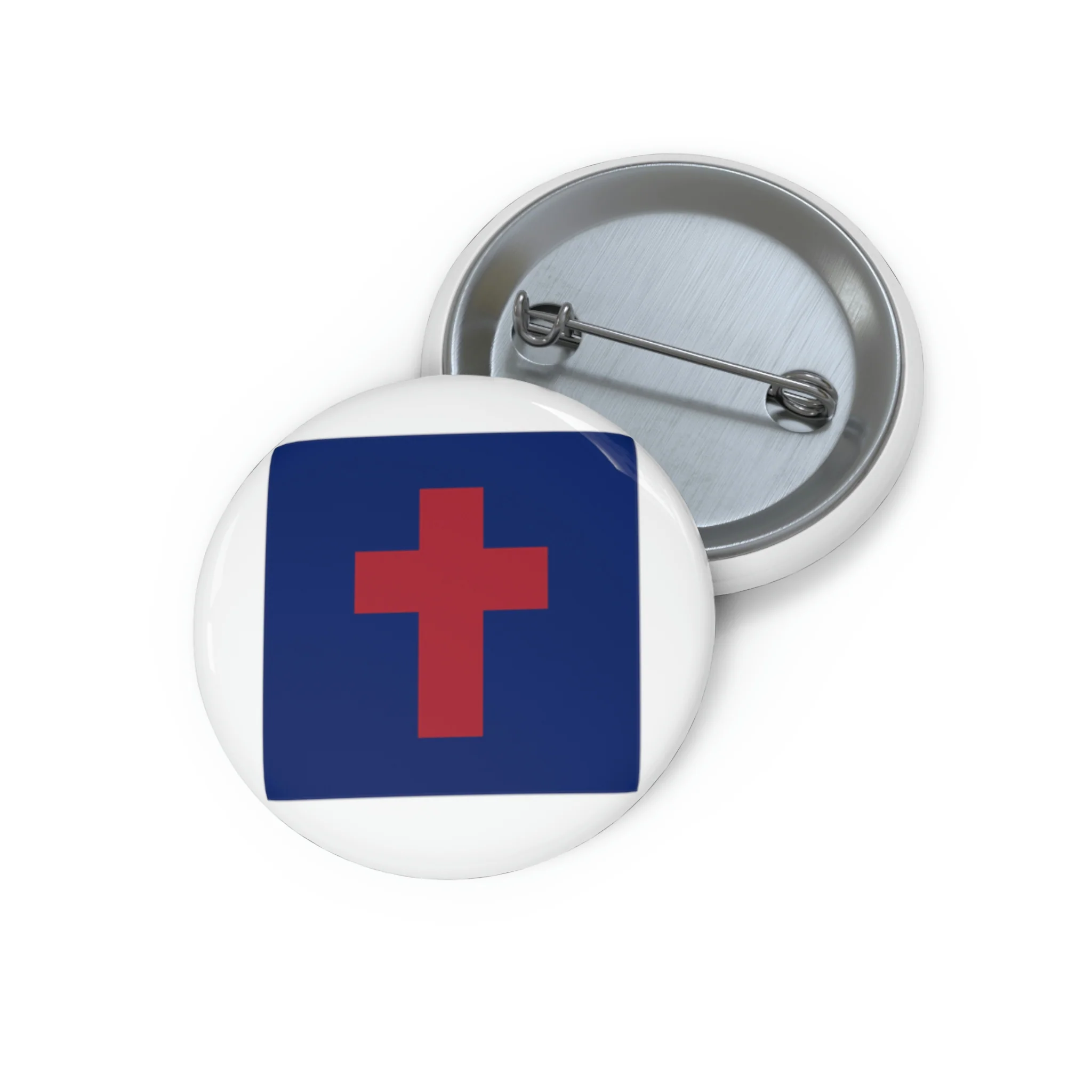 Christian Flag Custom Pin Buttons - Image 3