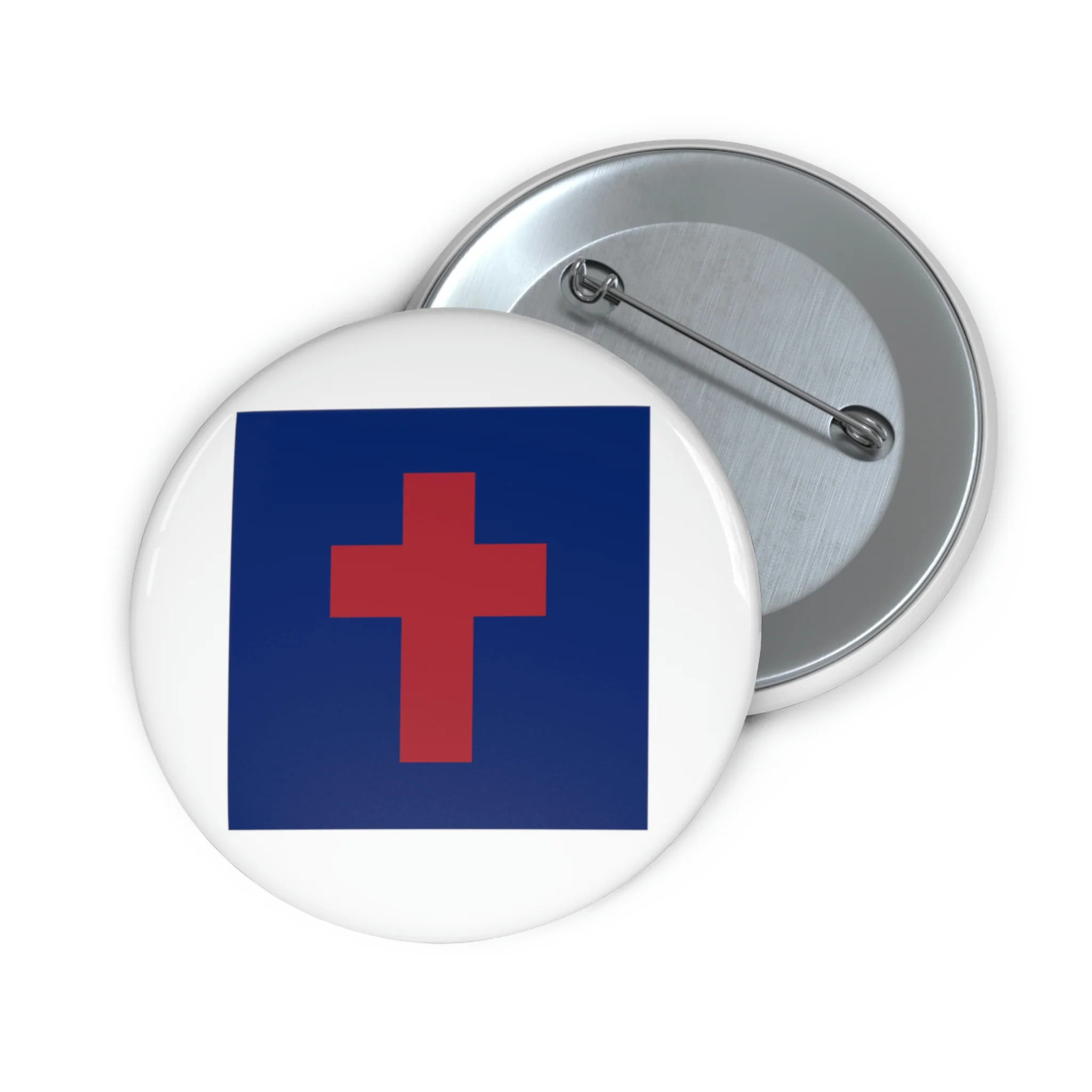 Christian Flag Custom Pin Buttons - Image 5