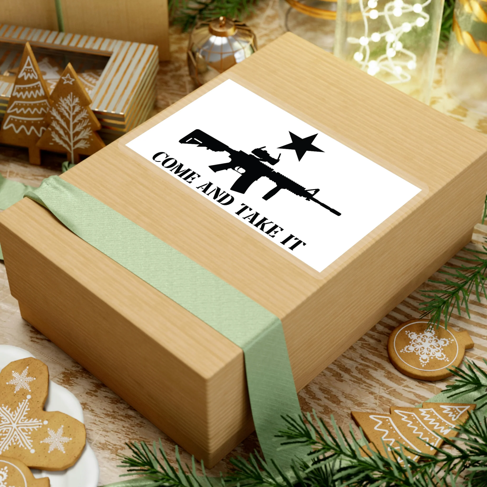 Come And Take It AR-15 Flag Sticker - Image 19