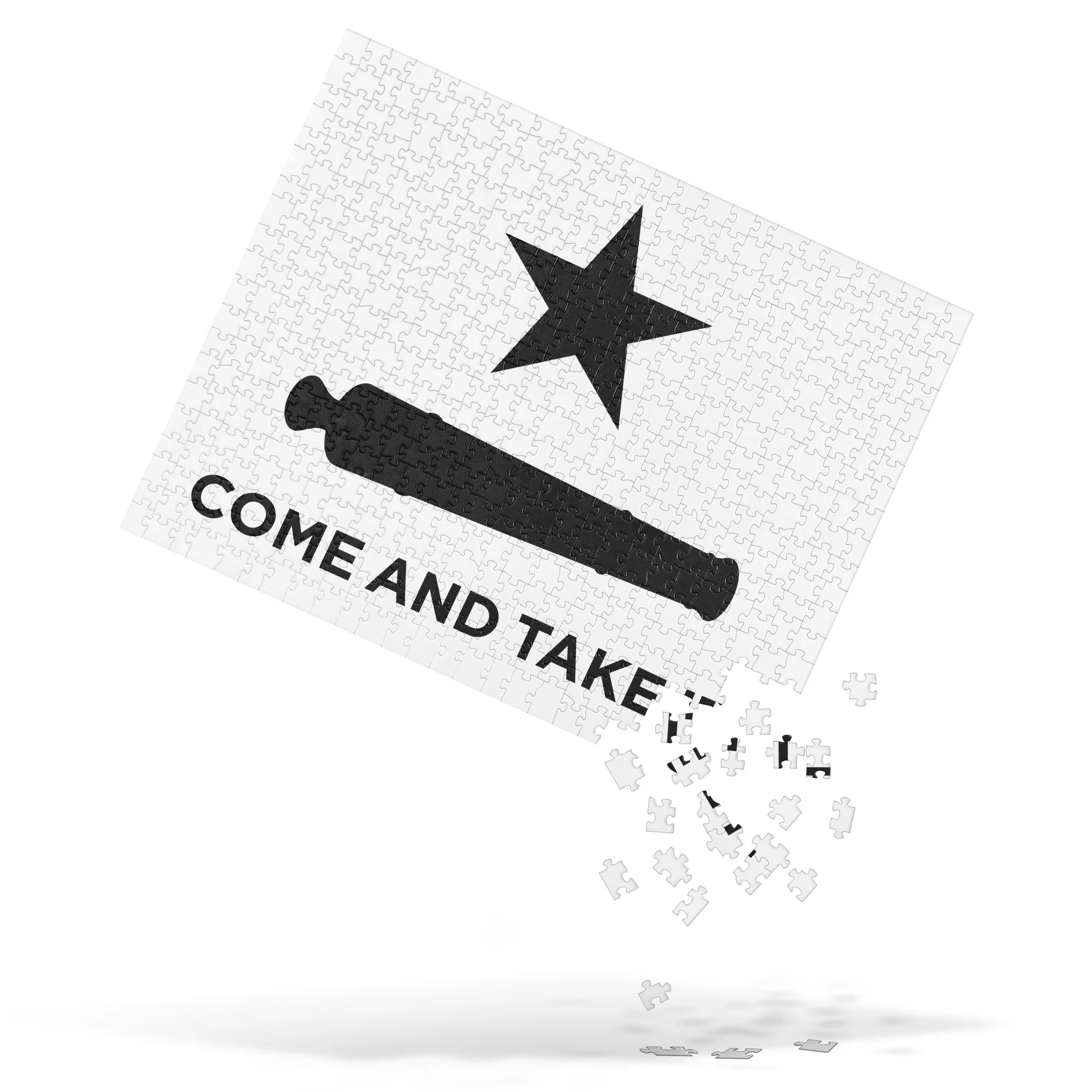 Come and Take It Flag Jigsaw puzzle (Made in the U.S.A.) by USA Flag Co. - Image 4