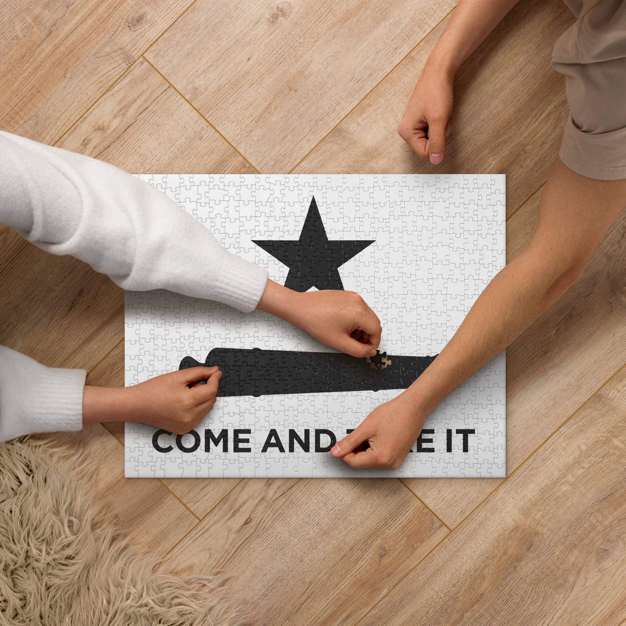 Come and Take It Flag Jigsaw puzzle (Made in the U.S.A.) by USA Flag Co. - Image 7