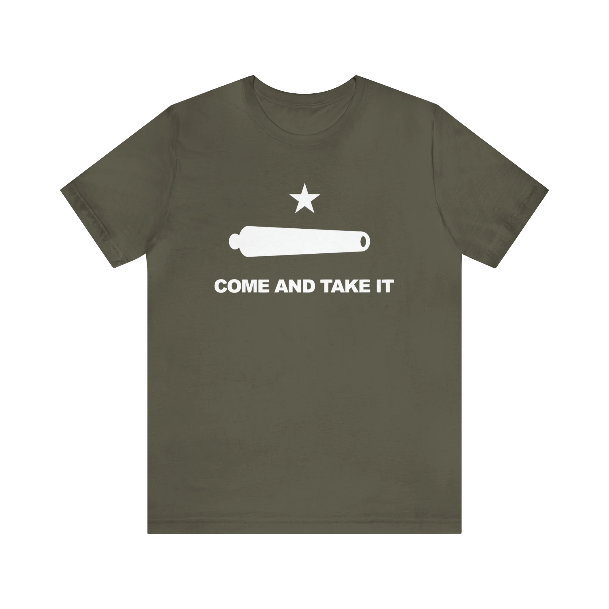 Come And Take It Flag T Shirt: Bella + Canvas 3001 - Image 21