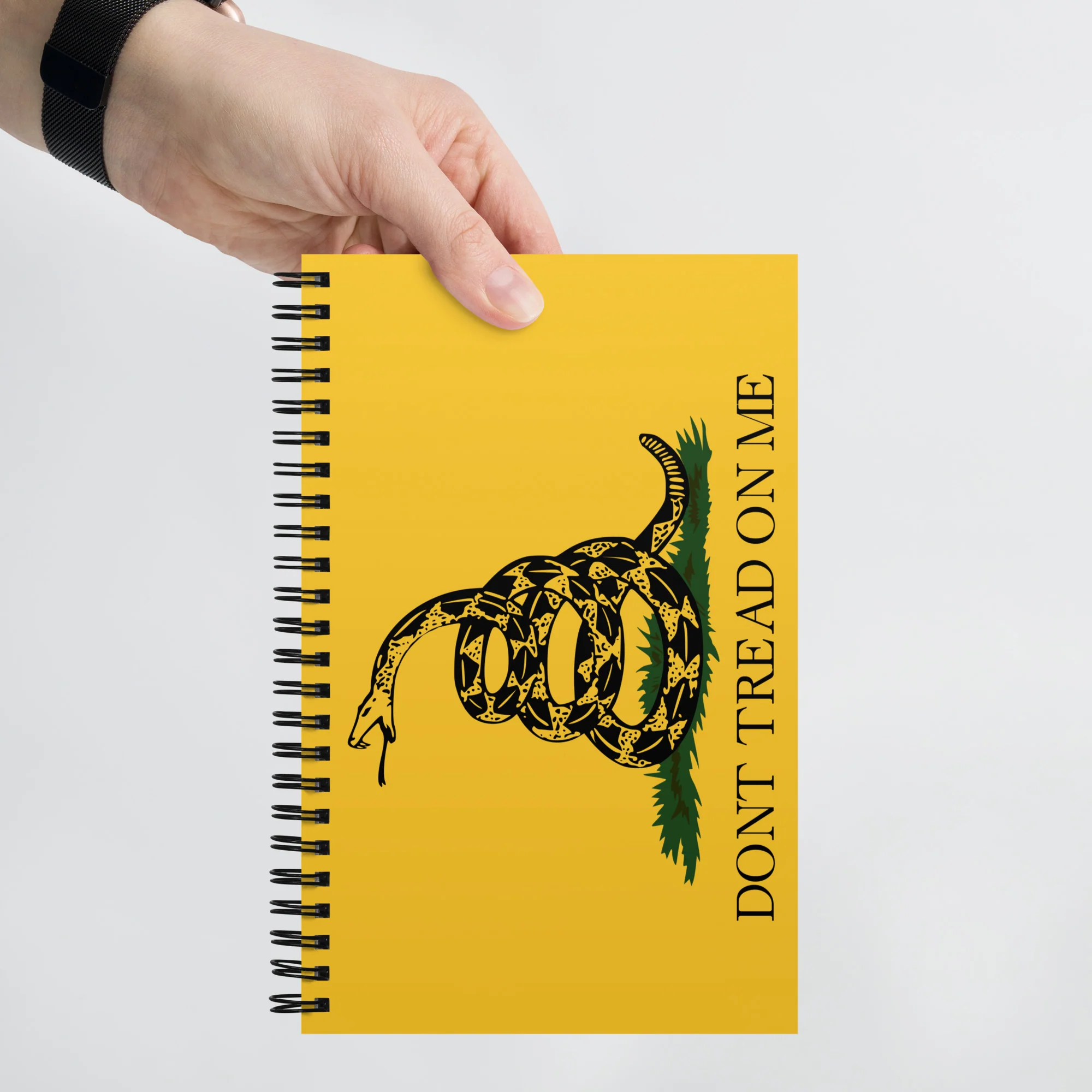 Don't Tread On Me Flag Spiral Notebook - Image 7