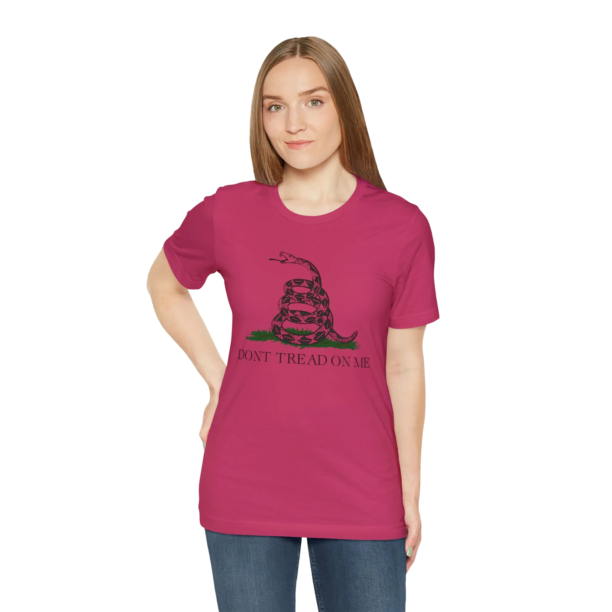 Don't Tread On Me T Shirt: Bella + Canvas 3001 - Image 76