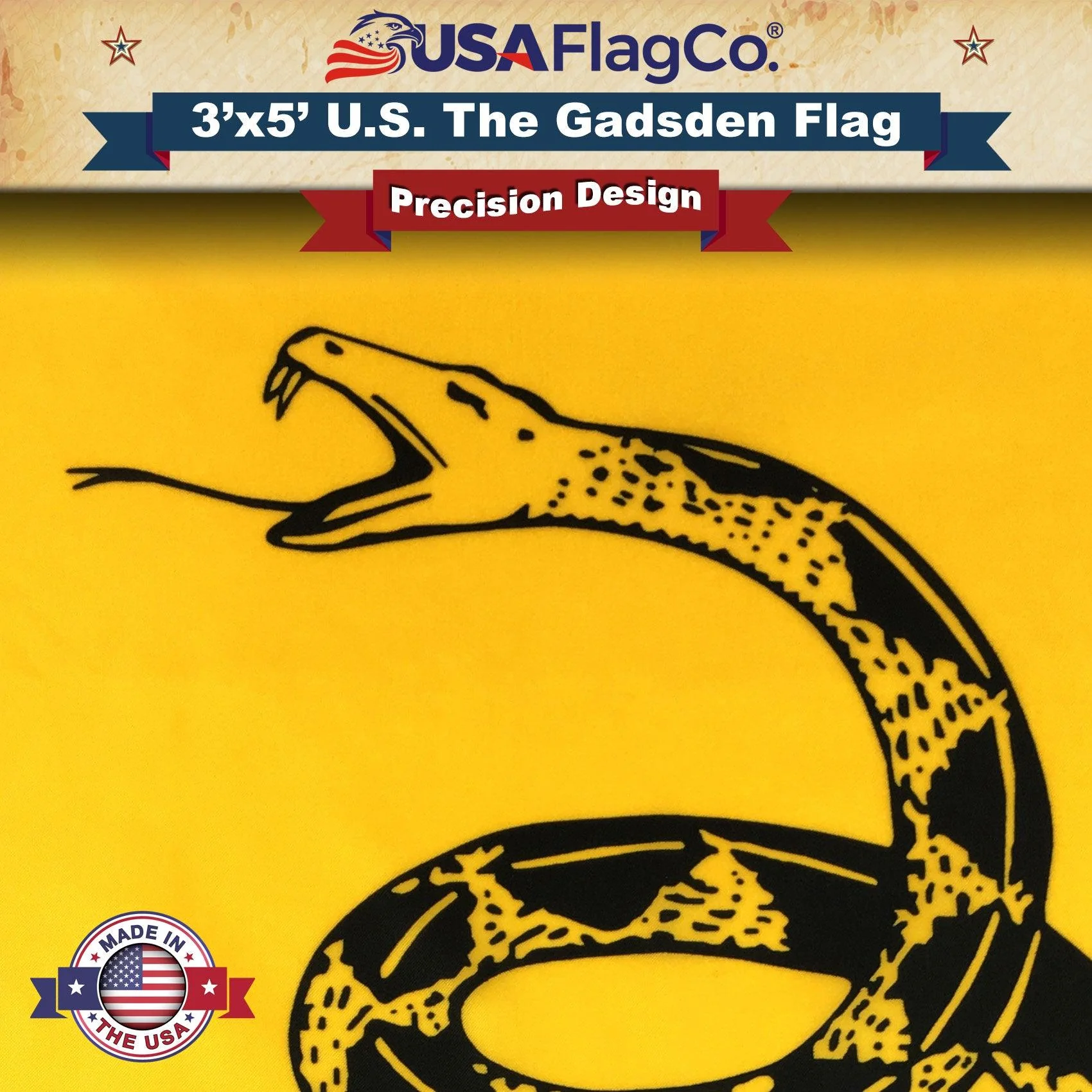 Gadsden Flag (Don't Tread On Me) - Image 3