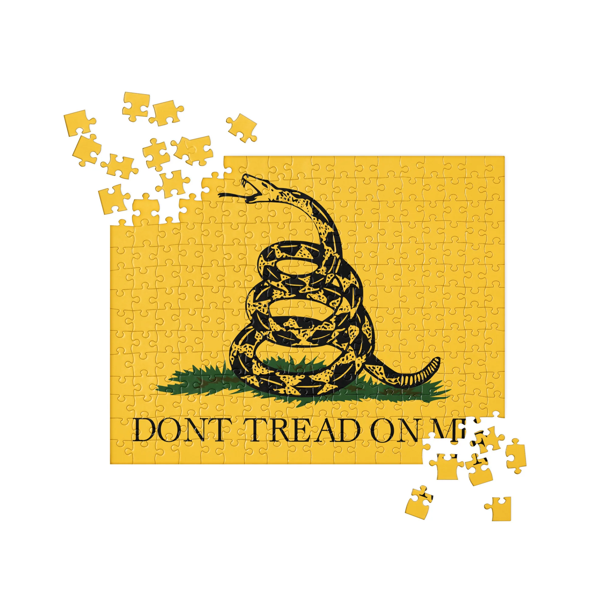 Gadsden Flag "Don't Tread On Me" Jigsaw puzzle (Made in the U.S.A.) by USA Flag Co. - Image 3