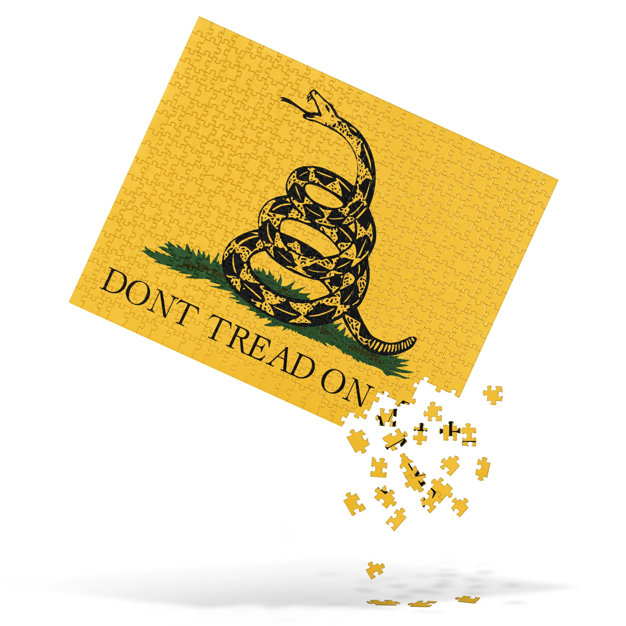 Gadsden Flag "Don't Tread On Me" Jigsaw puzzle (Made in the U.S.A.) by USA Flag Co. - Image 4