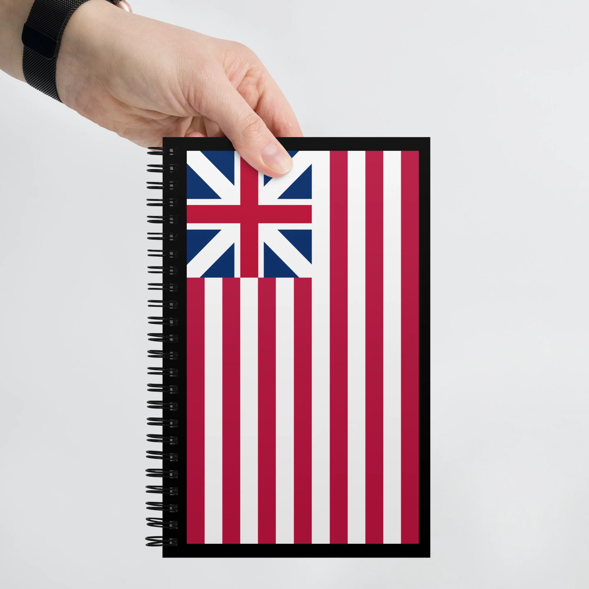 Grand Union Flag Spiral Notebook - Image 7
