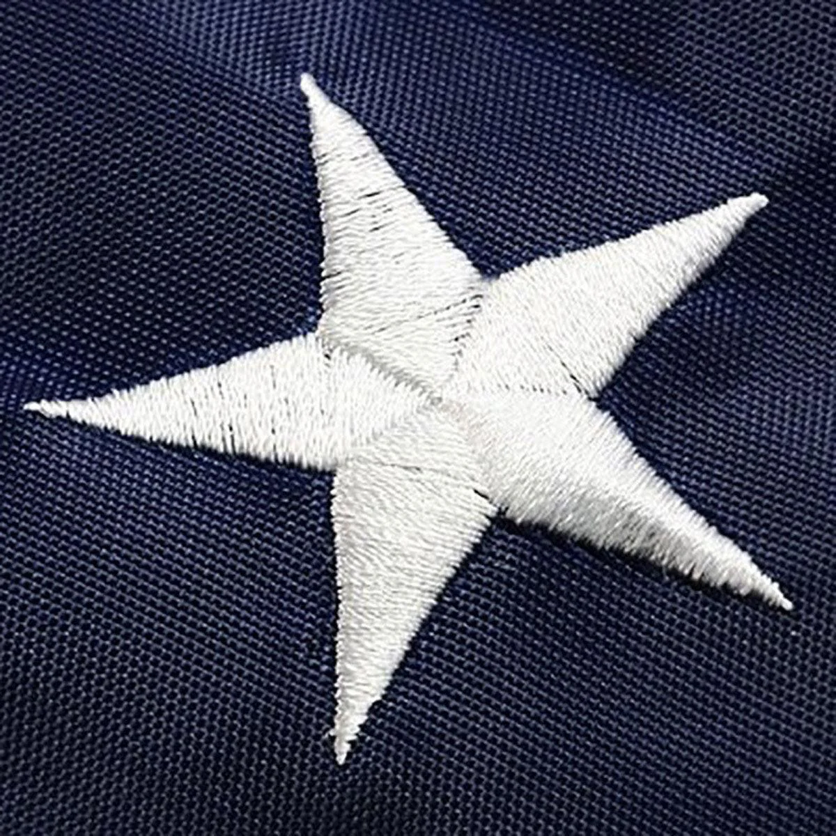 Nylon American Flag (4x6 foot) Embroidered Stars & Sewn Stripes - Image 7