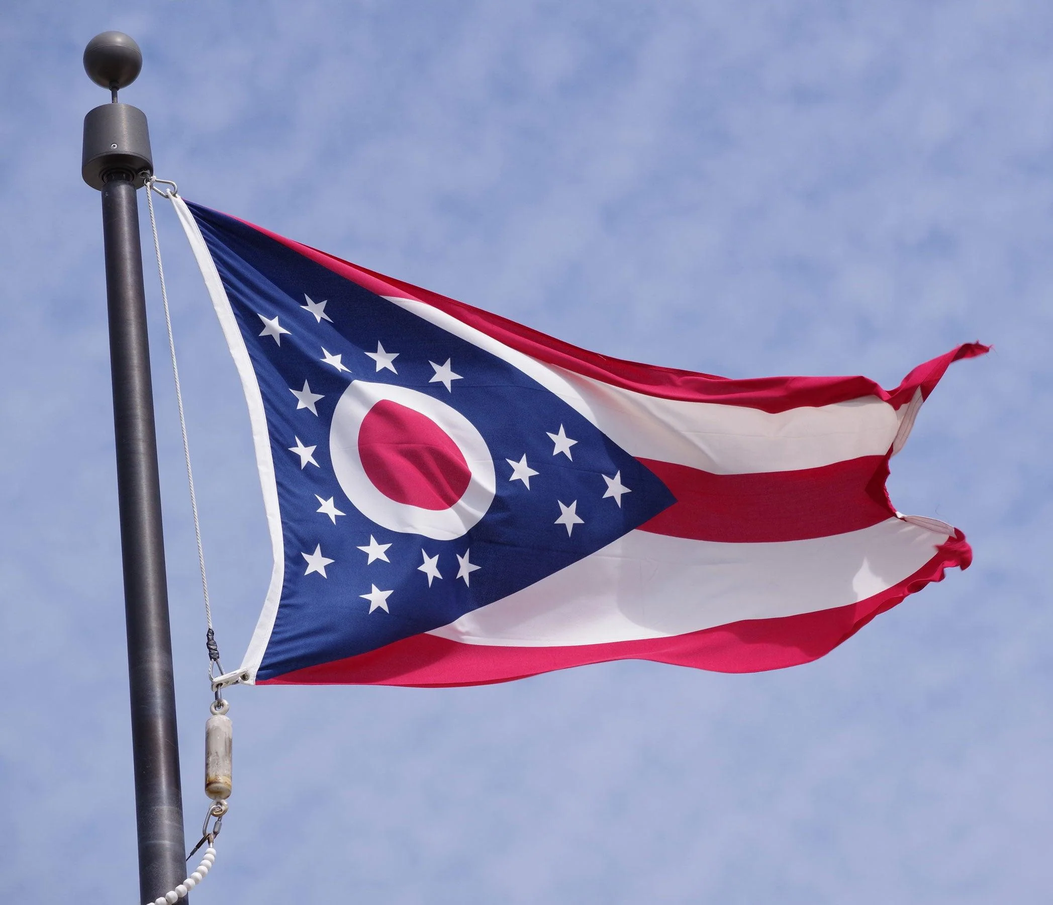 Ohio State Flag Made in USA – Heavy Duty Nylon - Image 3