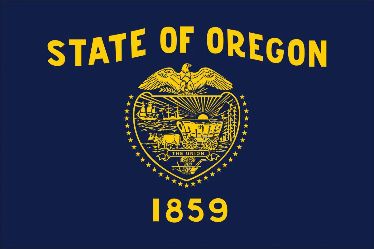 Oregon State Flag Made in USA – Authentic Double-Sided Design - Image 2