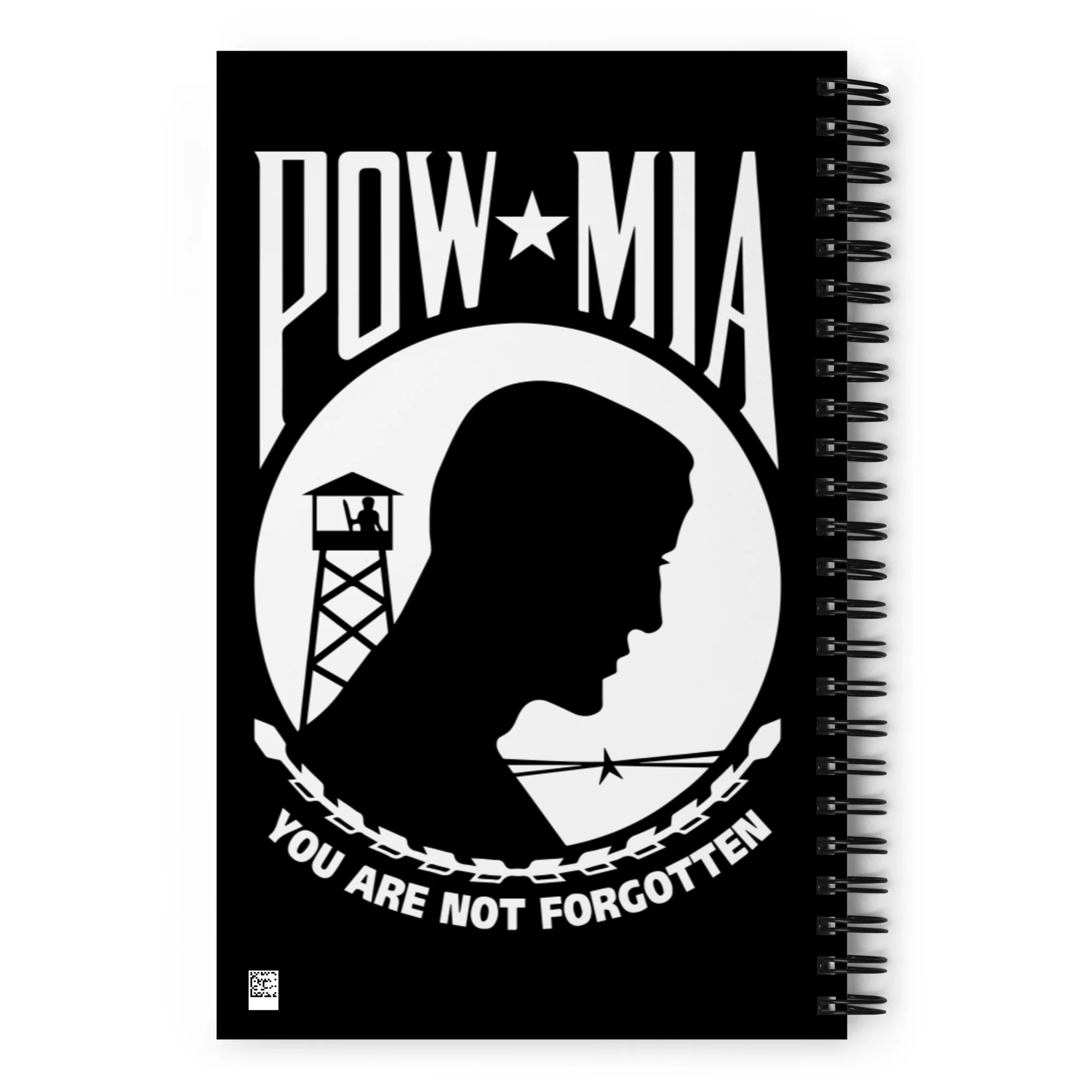 POW-MIA Flag Spiral Notebook - Image 3