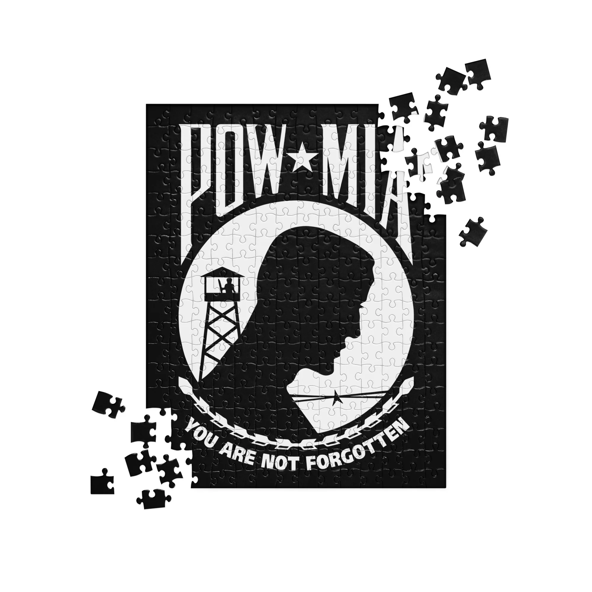 POW-MIA Jigsaw puzzle (Made in the U.S.A.) by USA Flag Co. - Image 3