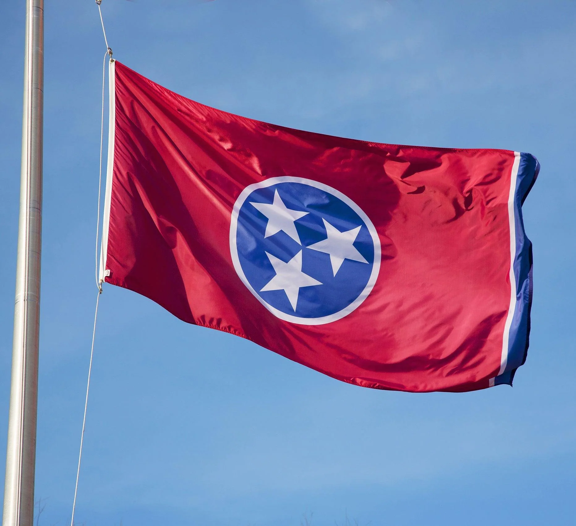 Tennessee State Flag Made in USA – Heavy Duty Nylon - Image 3