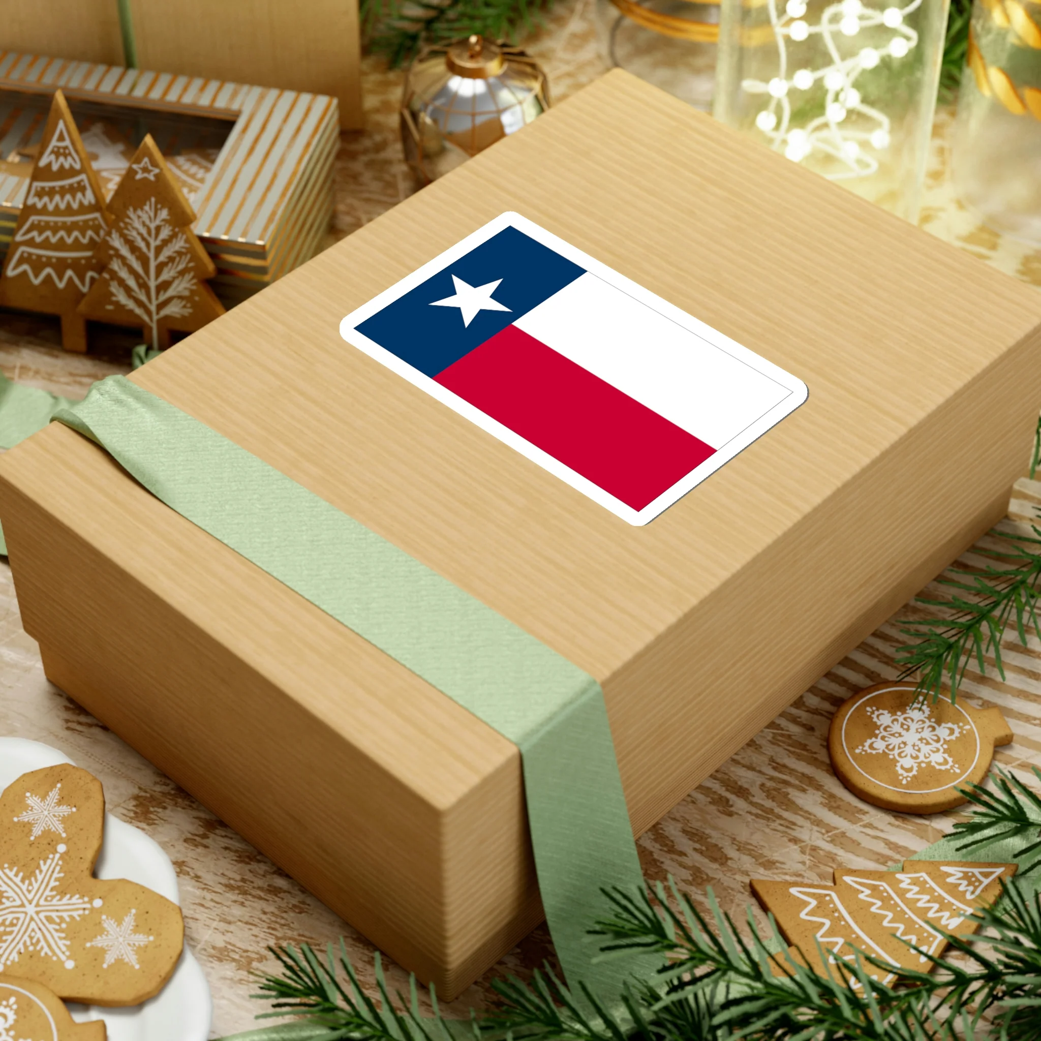 Texas Flag Sticker - Image 17