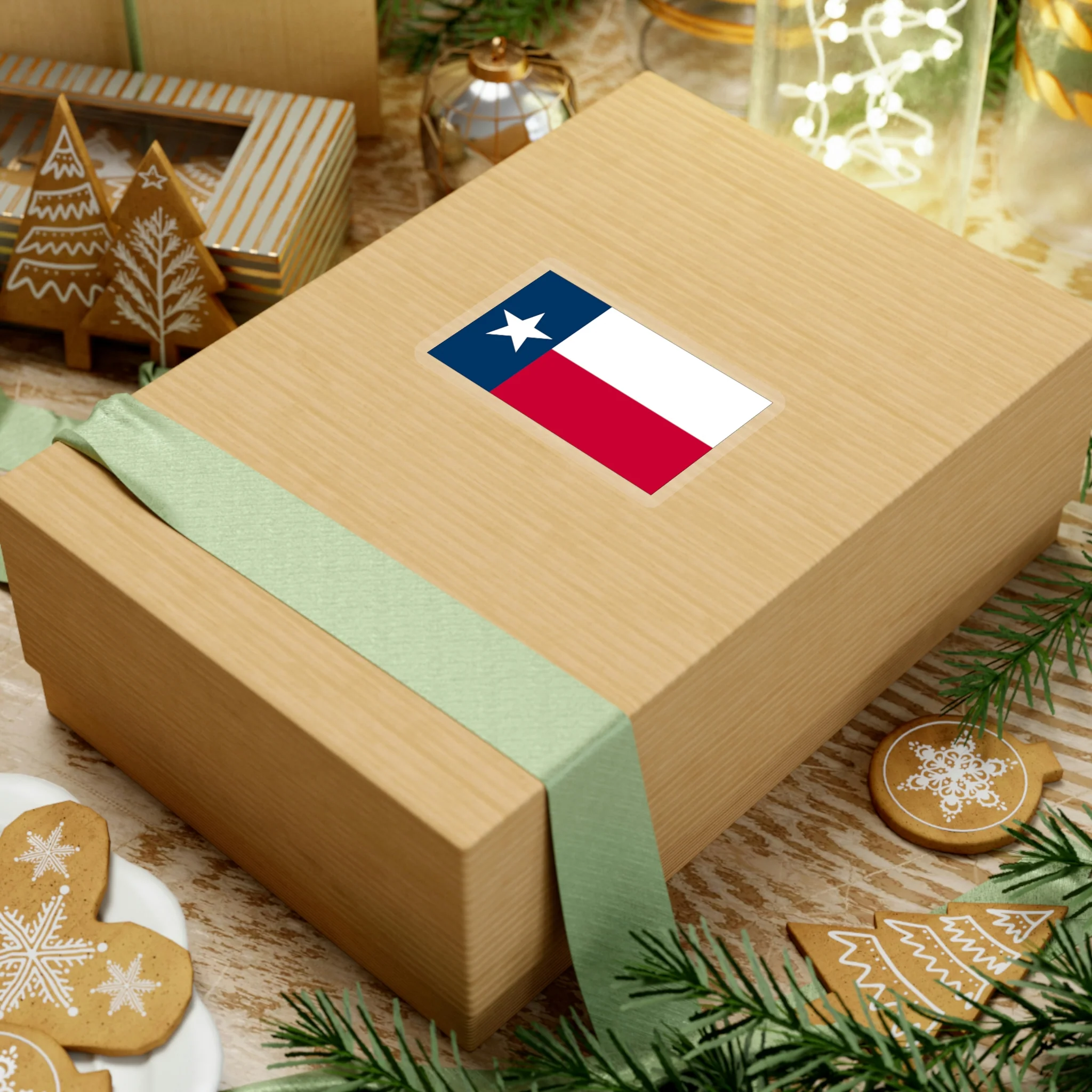 Texas Flag Sticker - Image 9