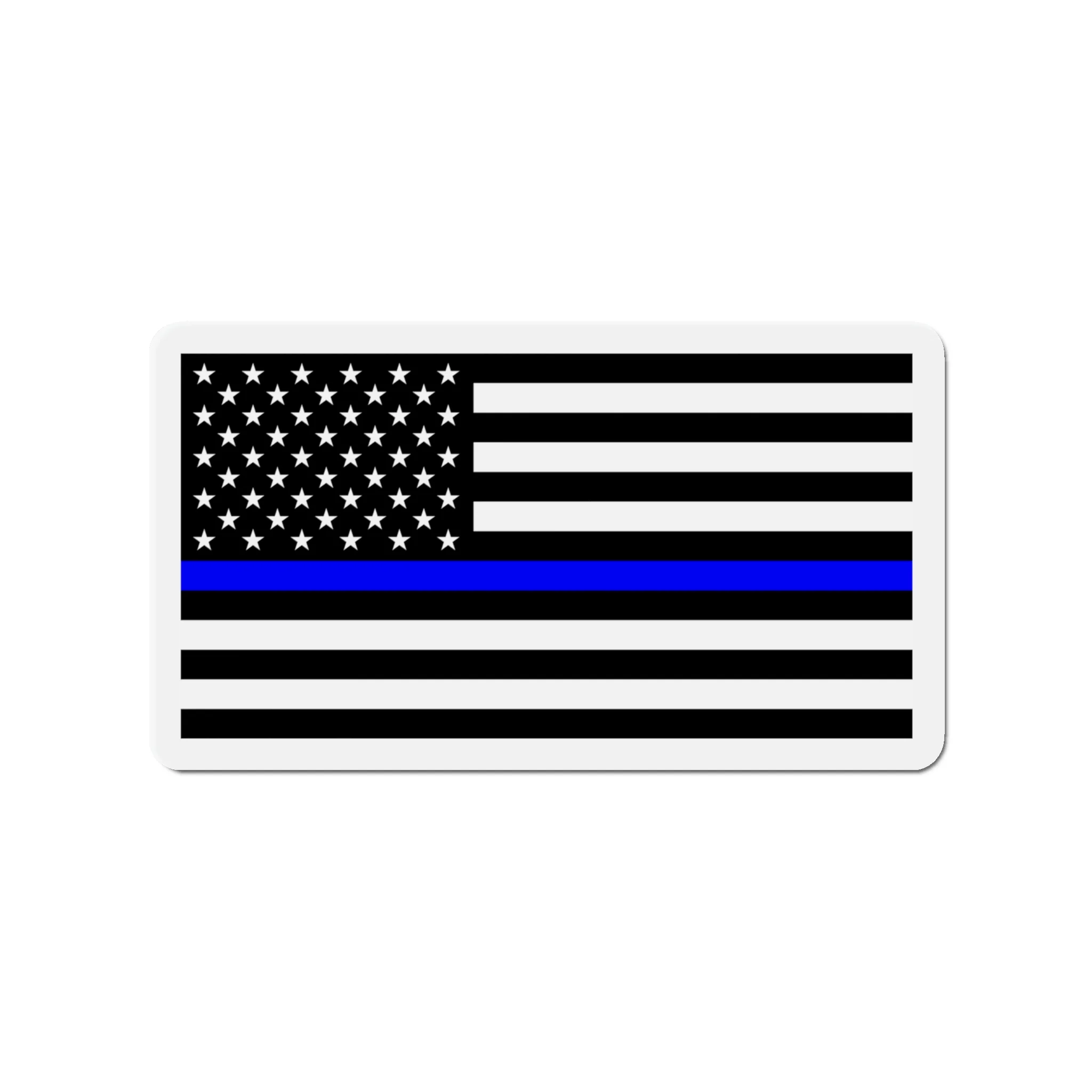 Thin Blue Line Flag Magnet - Image 10