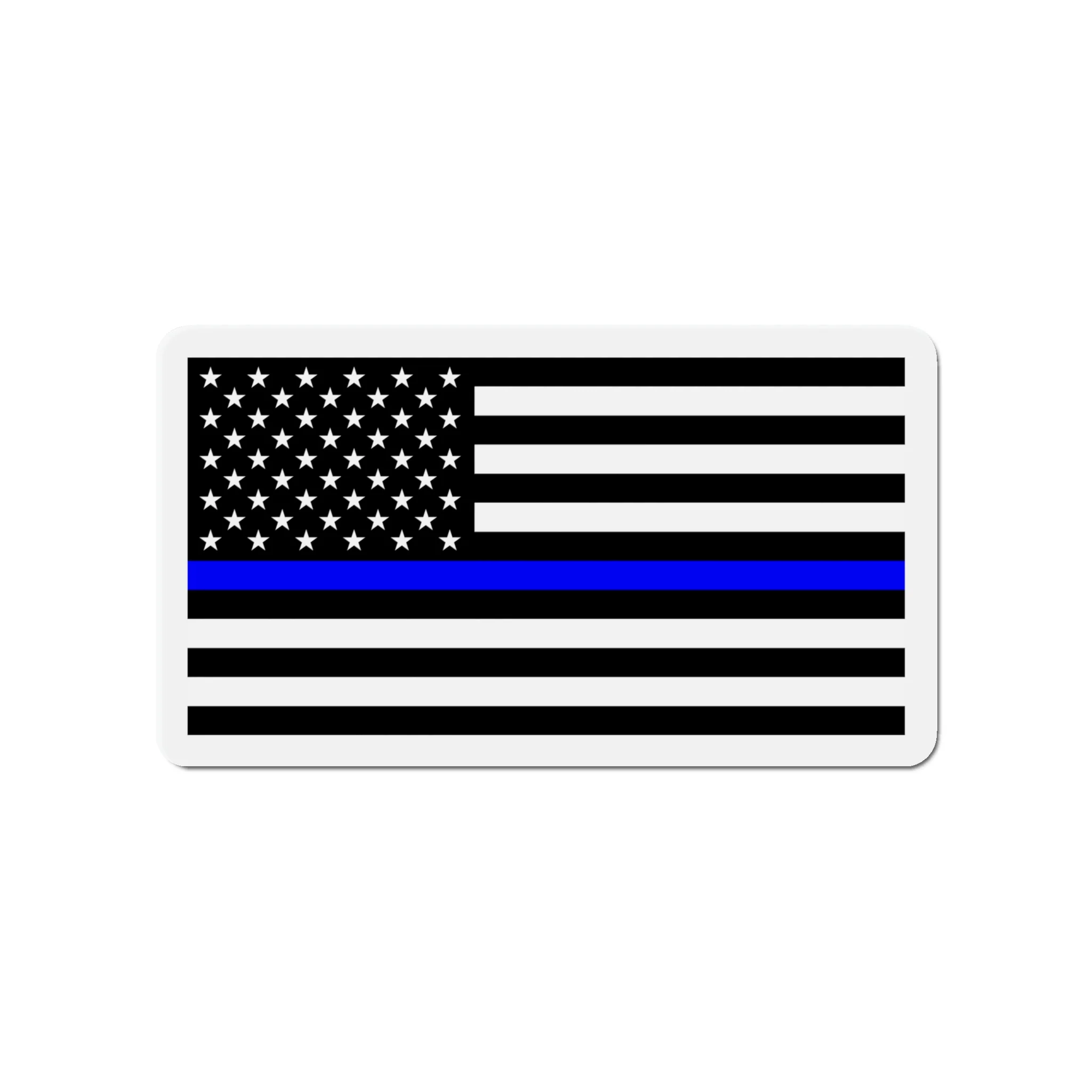 Thin Blue Line Flag Magnet - Image 13