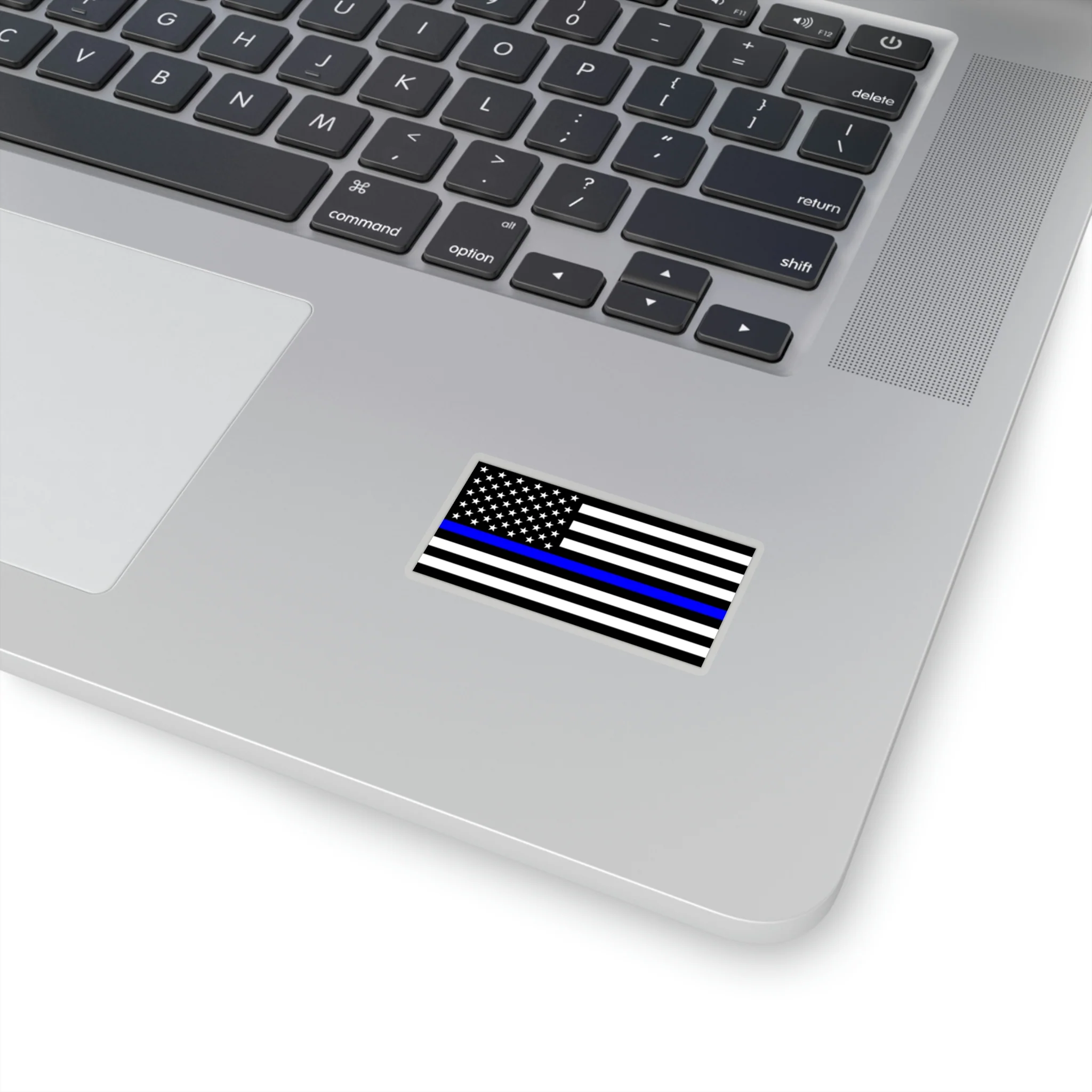Thin Blue Line Flag Sticker - Image 6