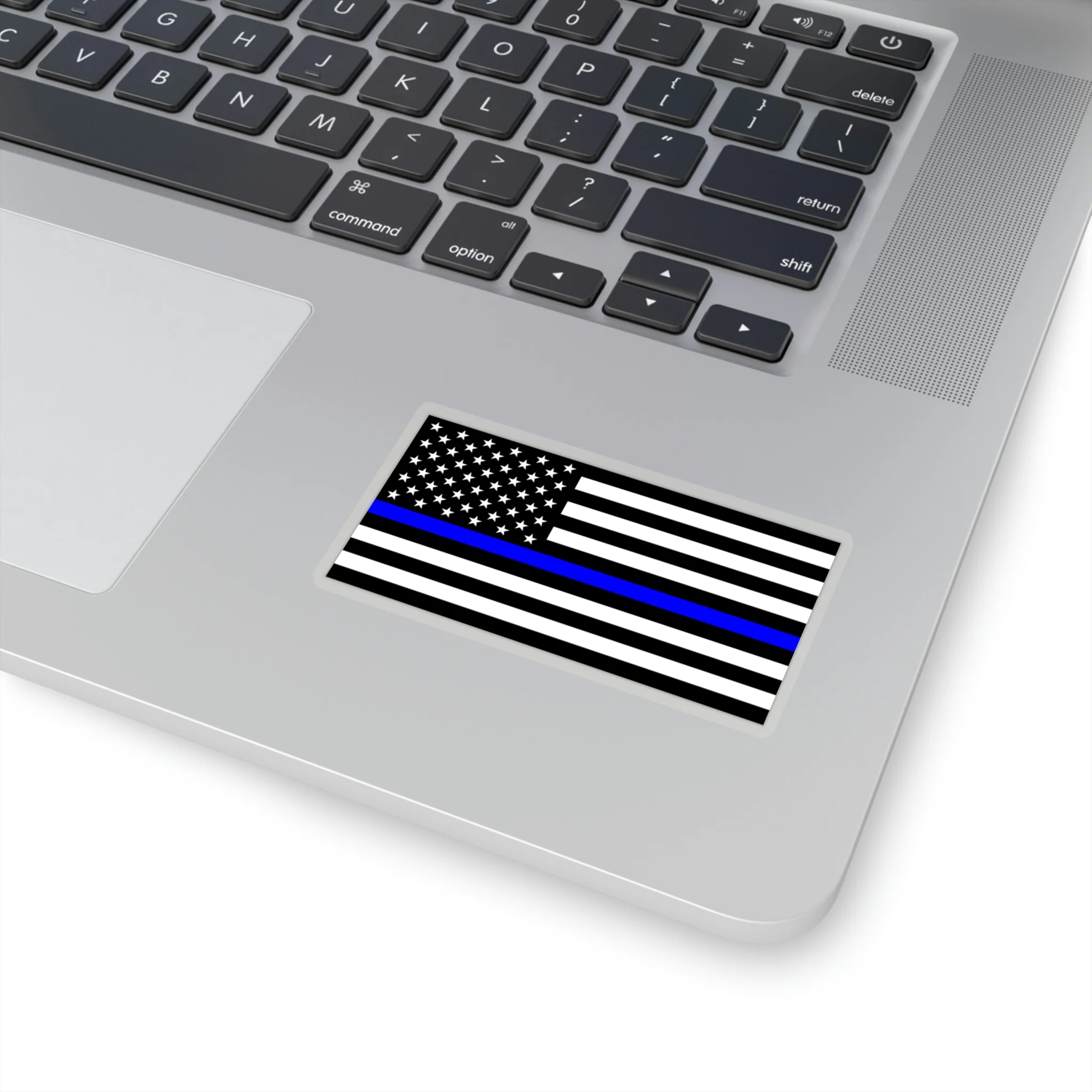 Thin Blue Line Flag Sticker - Image 8