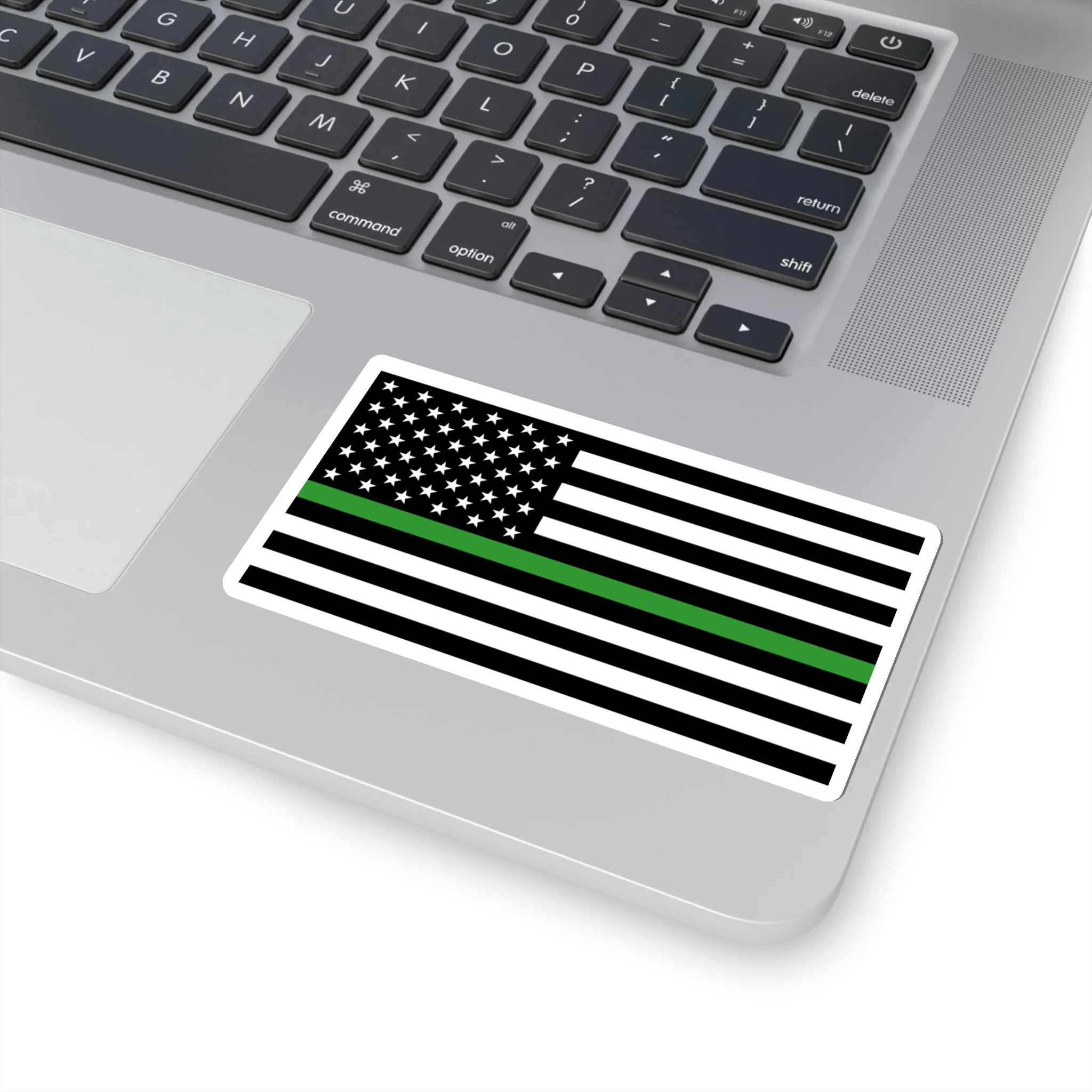Thin Green Line Flag Sticker - Image 16