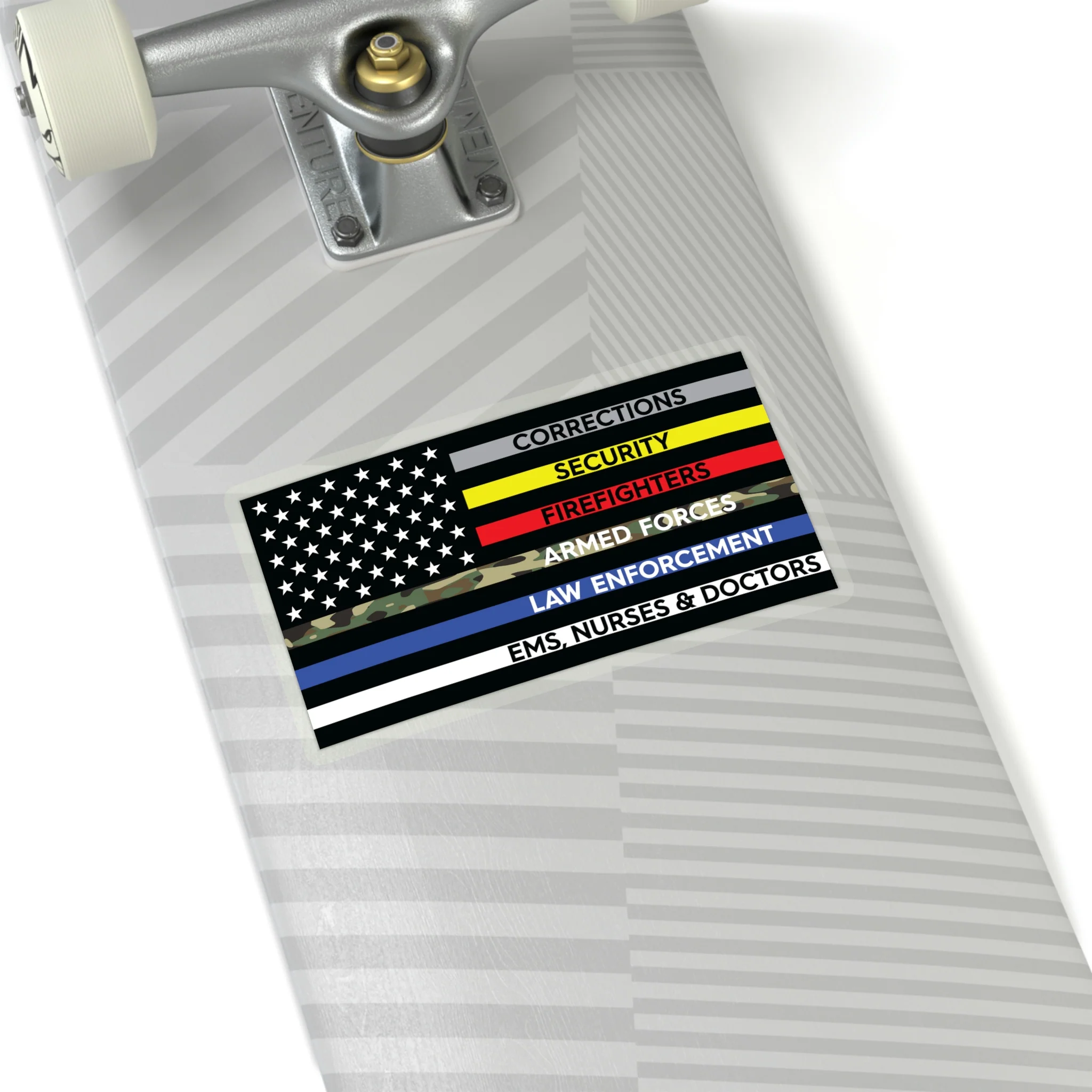 Thin Line USA Flag™ Sticker - Image 18