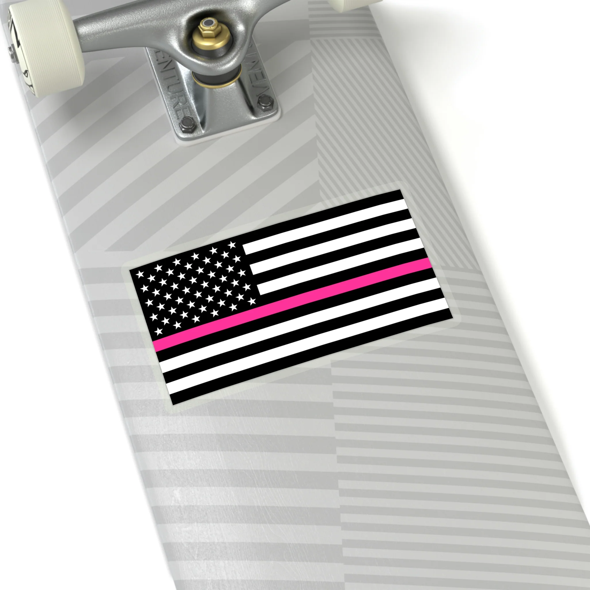 Thin Pink Line Flag Sticker - Image 18