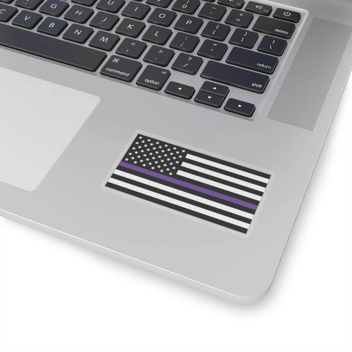 Thin Purple Line Flag Sticker - Image 13