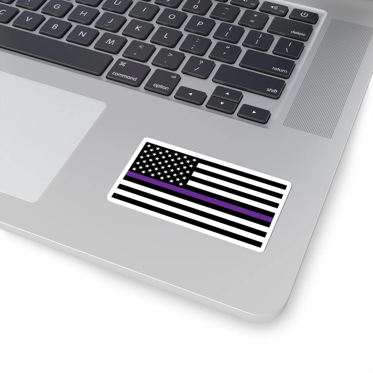 Thin Purple Line Flag Sticker - Image 15