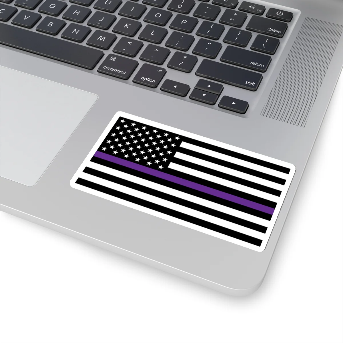 Thin Purple Line Flag Sticker - Image 19