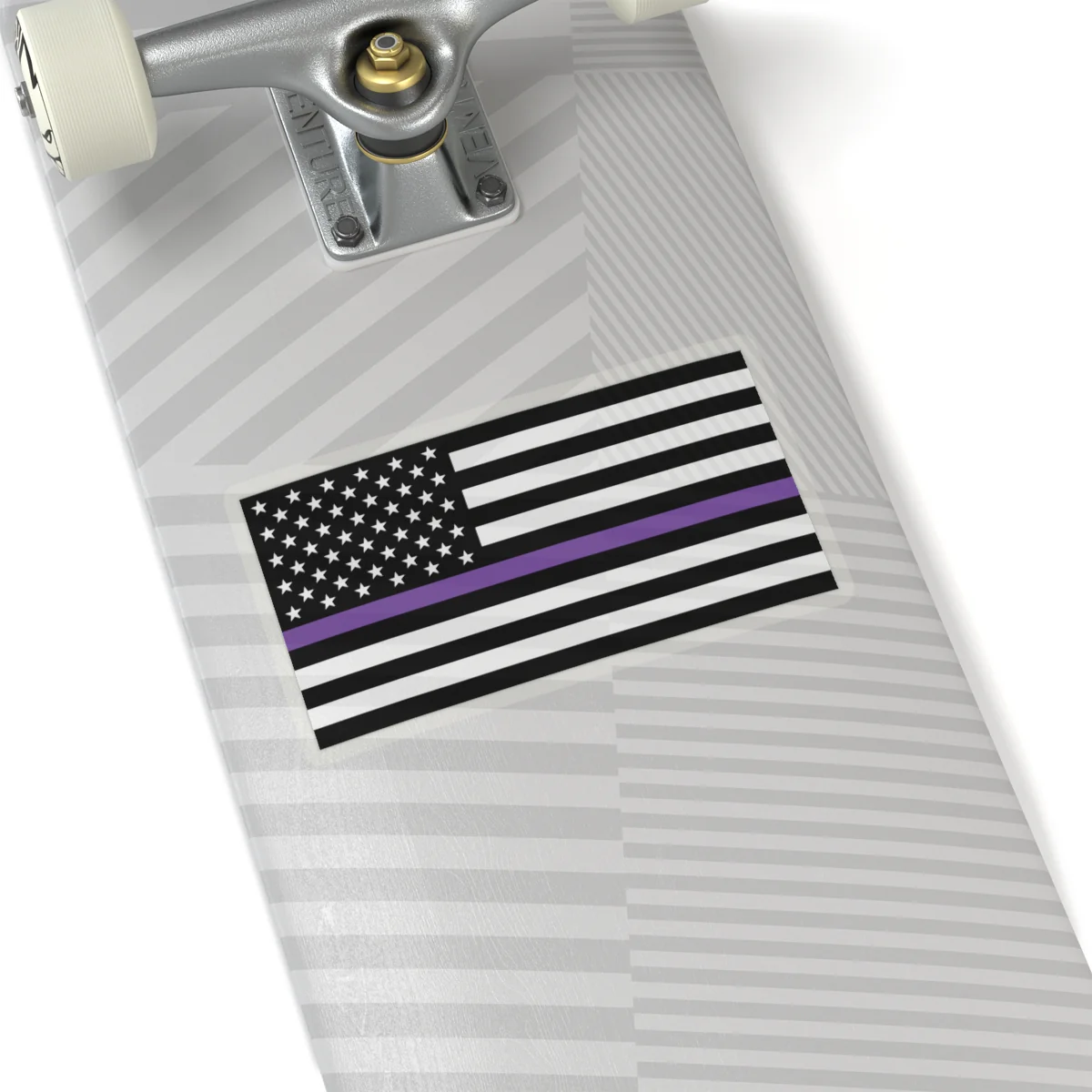 Thin Purple Line Flag Sticker - Image 21