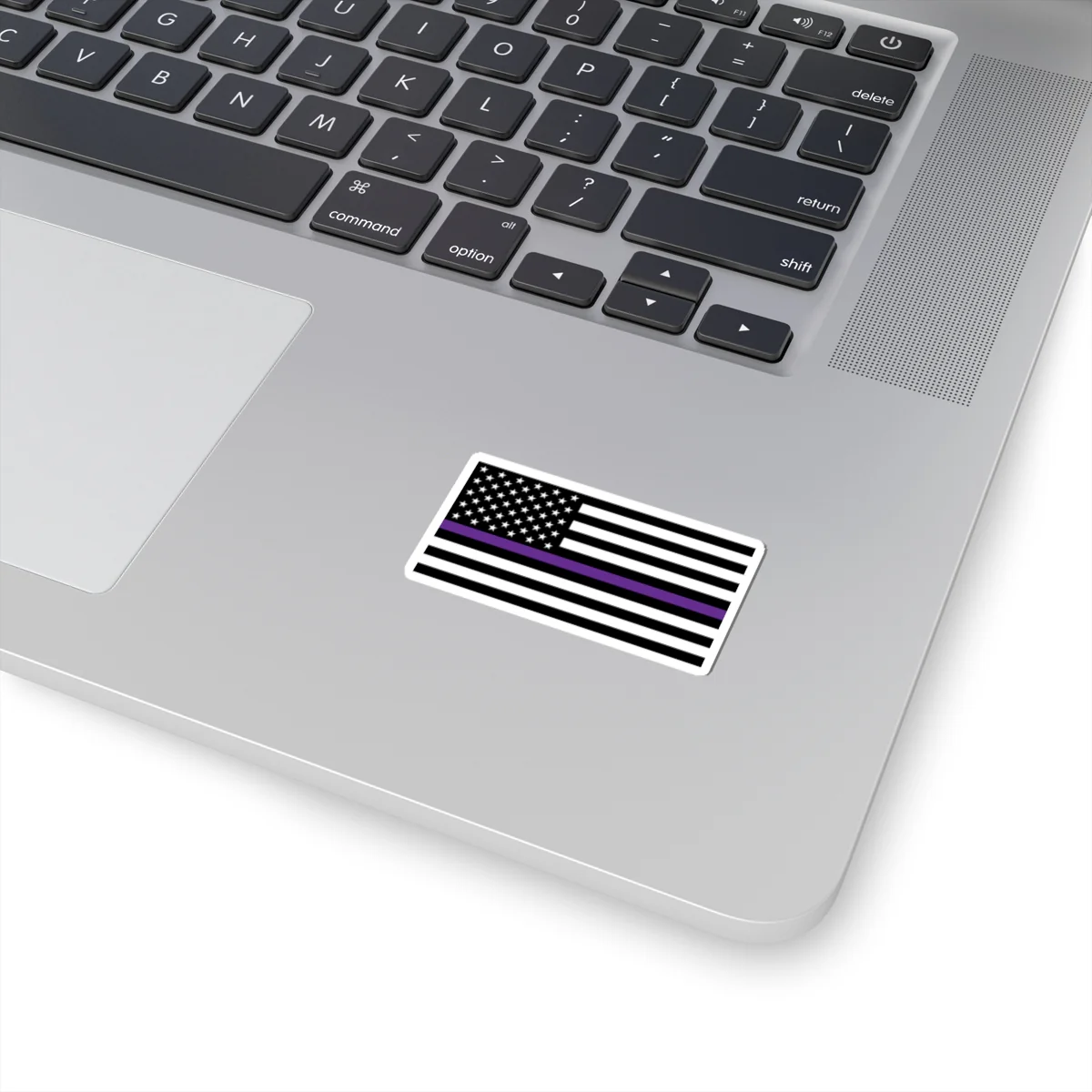 Thin Purple Line Flag Sticker - Image 9