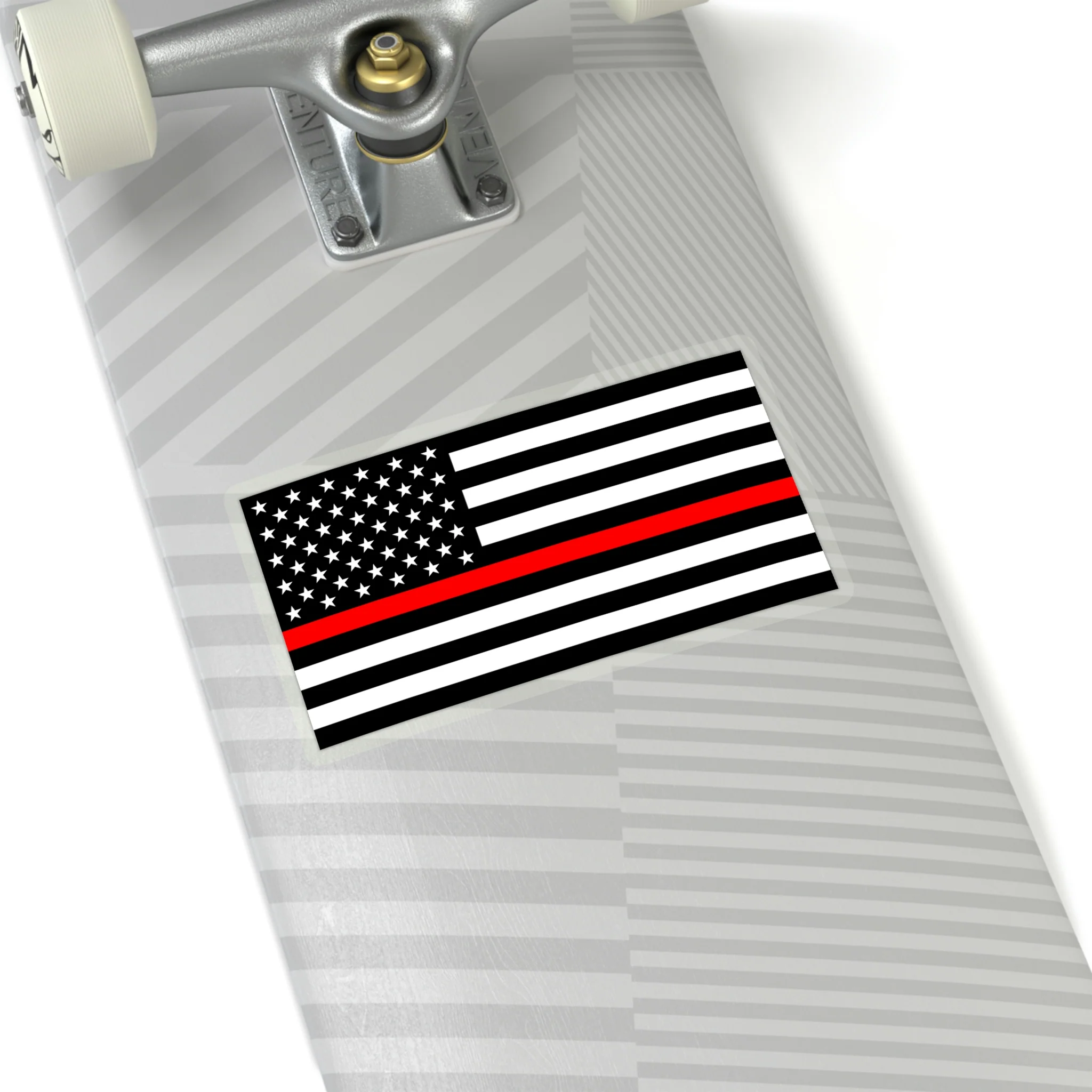 Thin Red Line Flag Sticker - Image 18