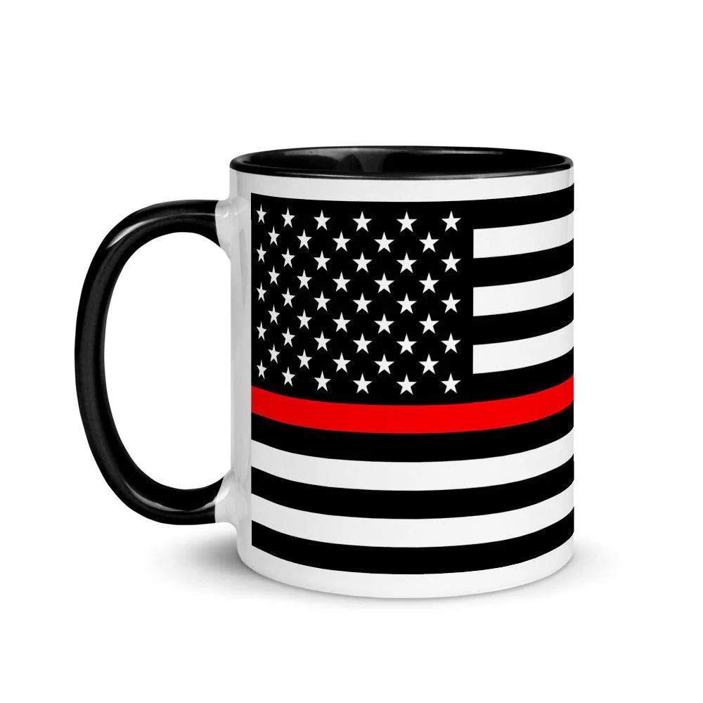 Thin Red Line Mug - 11 oz.