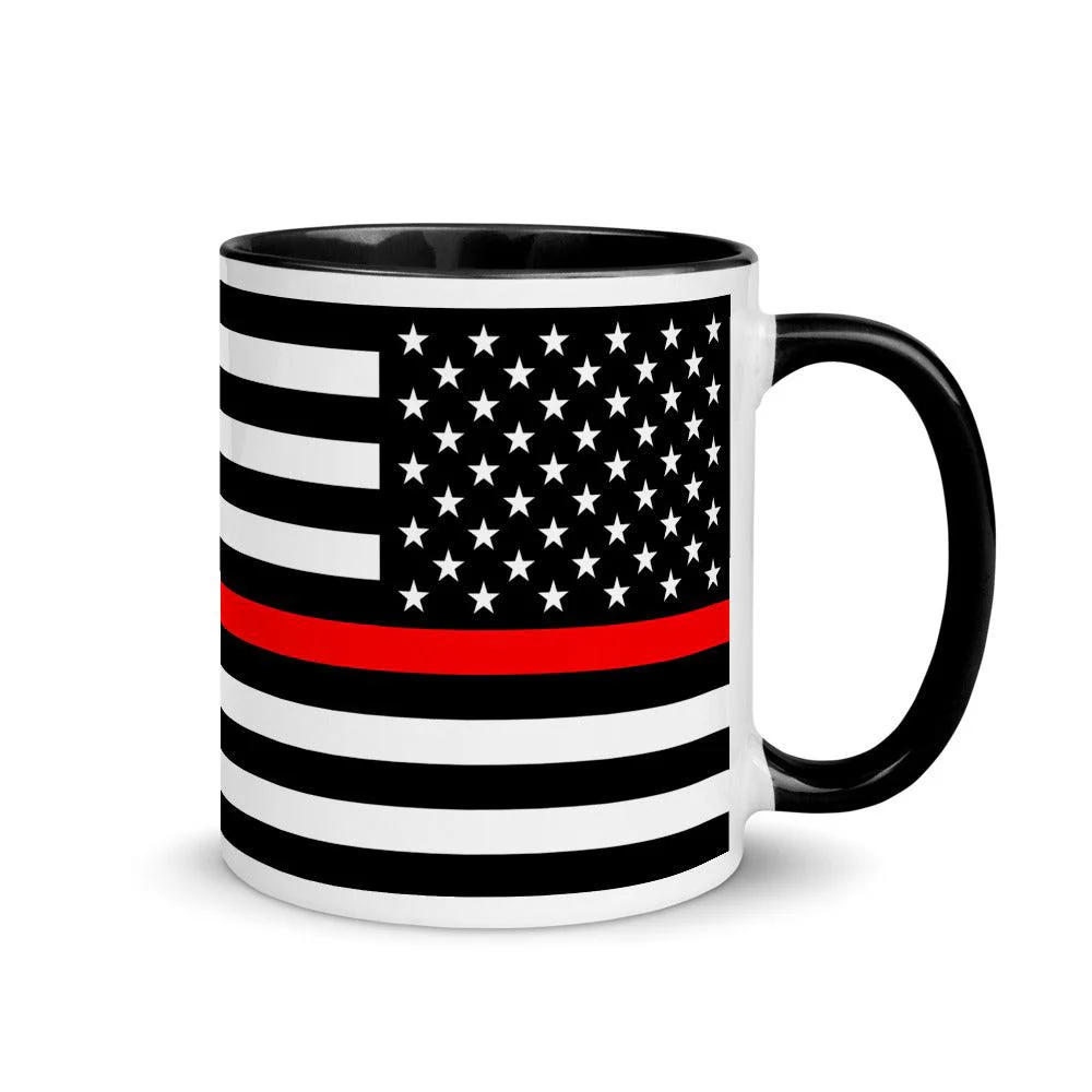 Thin Red Line Mug - 11 oz. - Image 2