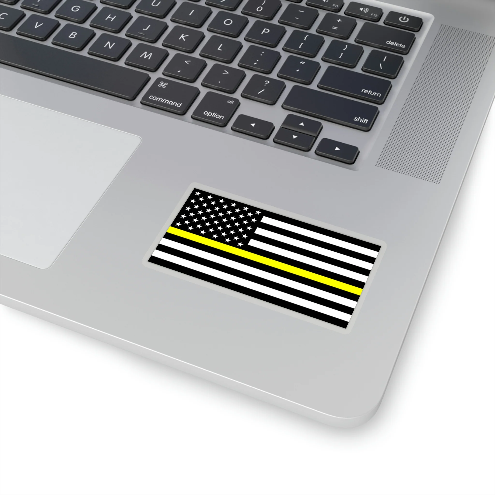 Thin Yellow Line Flag Sticker - Image 8