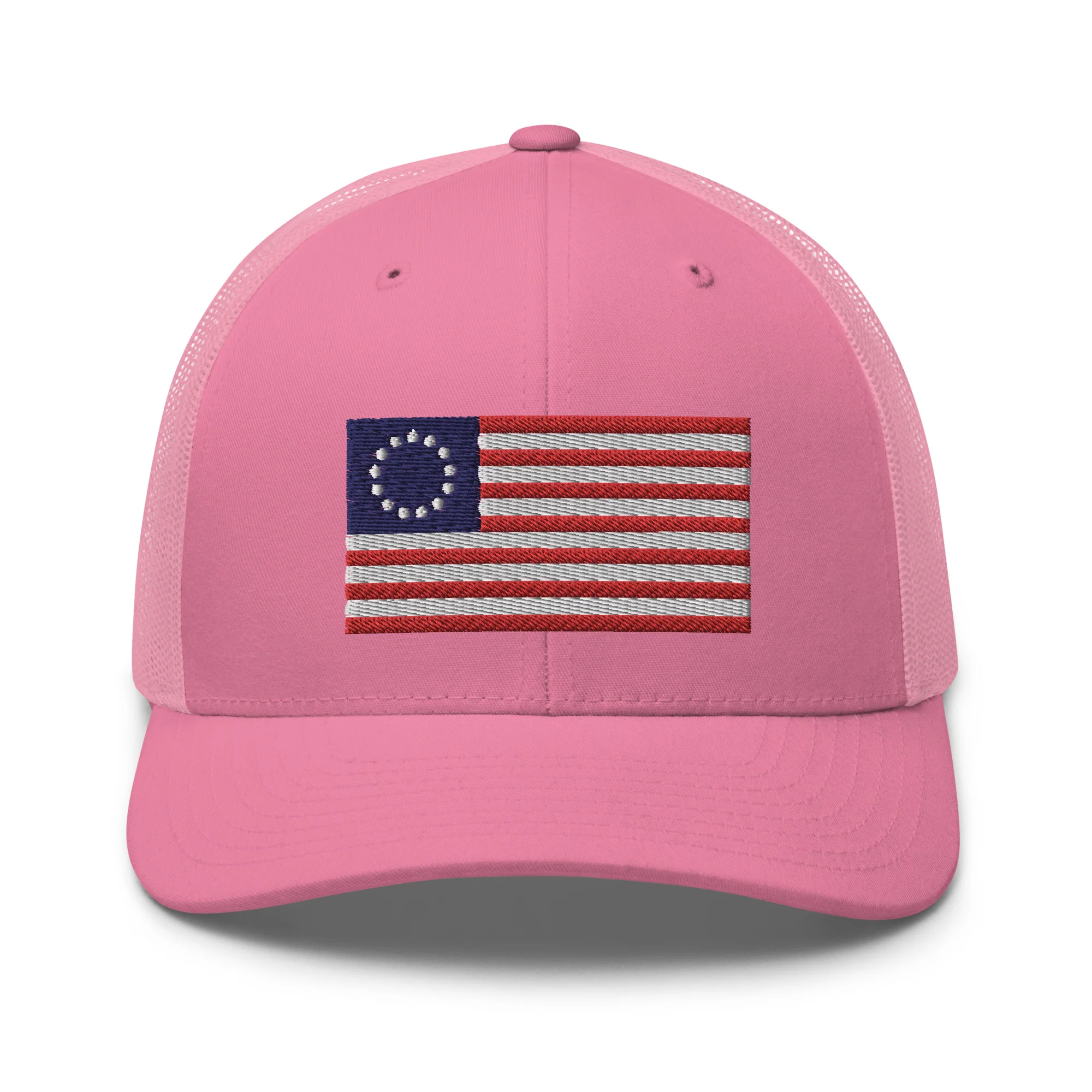 Trucker Cap Betsy Ross Flag (Embroidered Flag) - Image 43