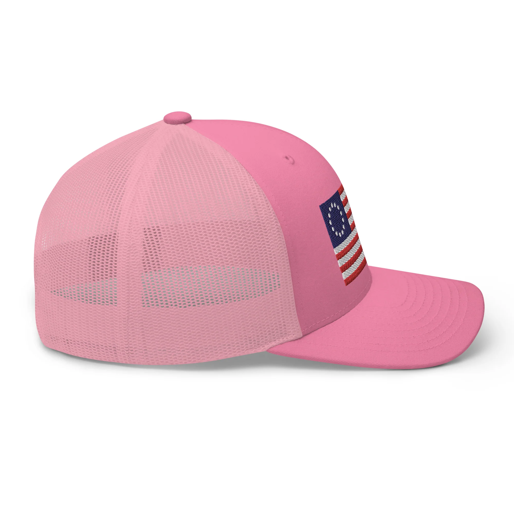 Trucker Cap Betsy Ross Flag (Embroidered Flag) - Image 47