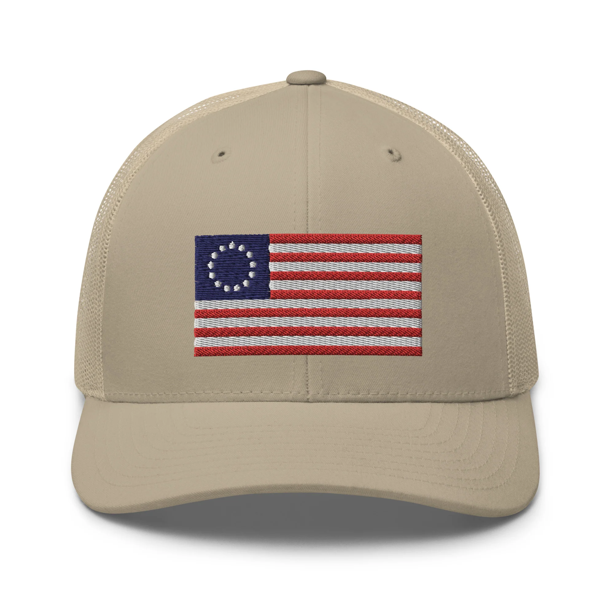 Trucker Cap Betsy Ross Flag (Embroidered Flag) - Image 49