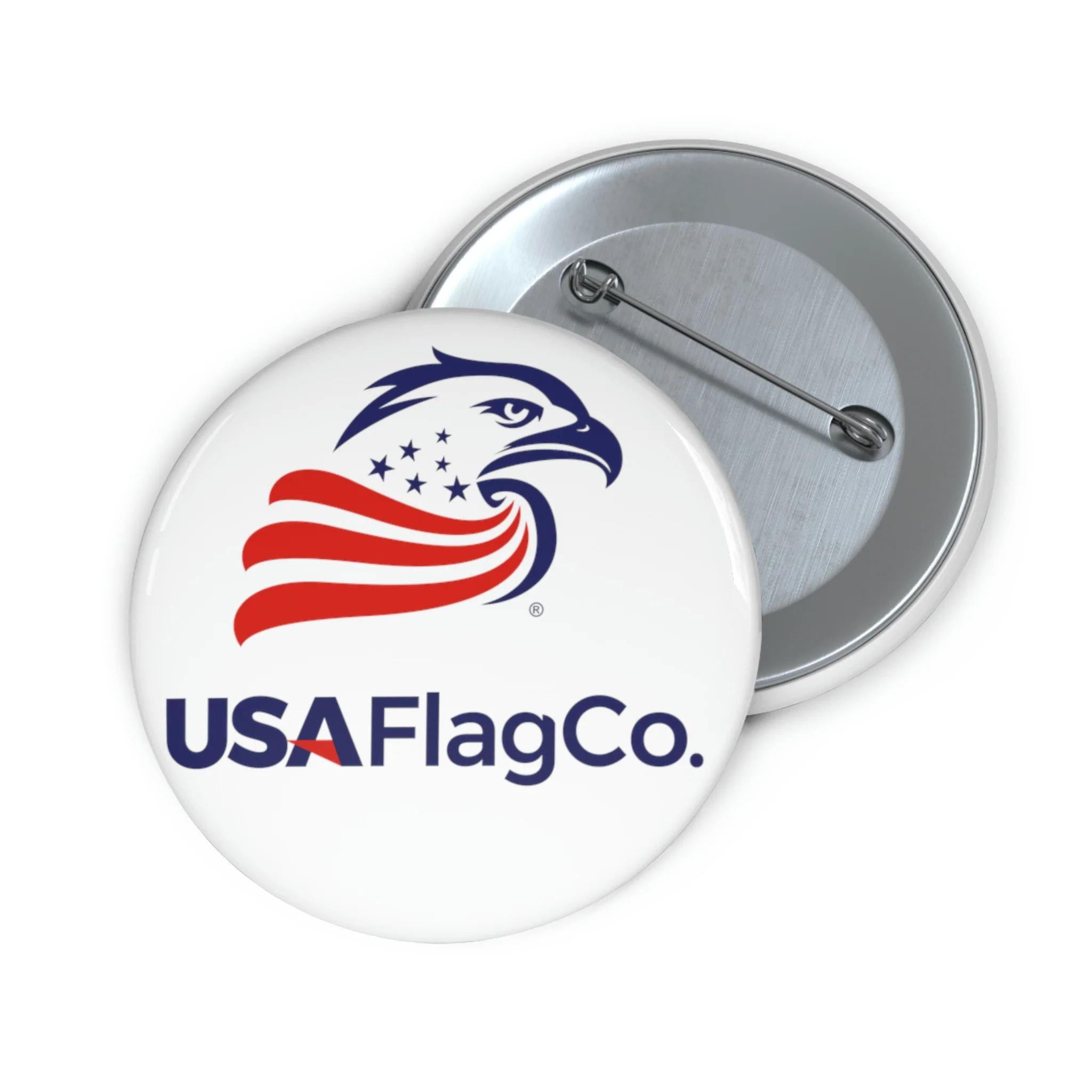 USA Flag Co. Custom Pin Buttons - Image 3
